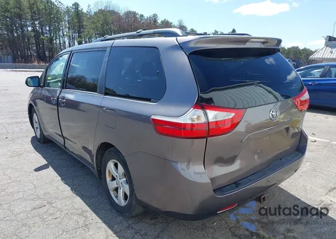2015 Toyota Sienna Le 8 Passenger из США, поврежденный, VIN 5TDKK3DC1FS634254